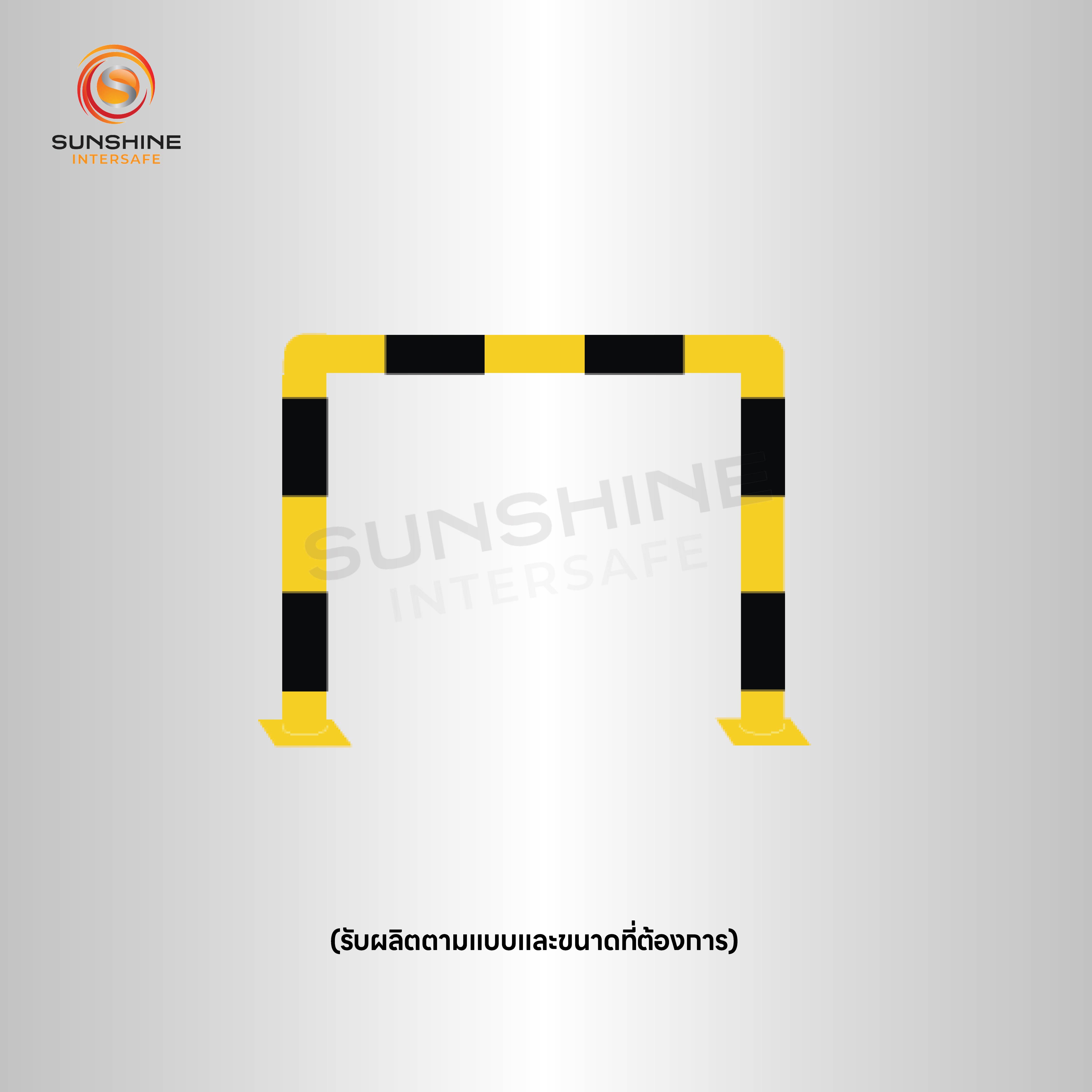 เสาหลักสำหรับกันชน หรือกั้นเขตพื้นที่ ขนาด Dia 3 นิ้ว